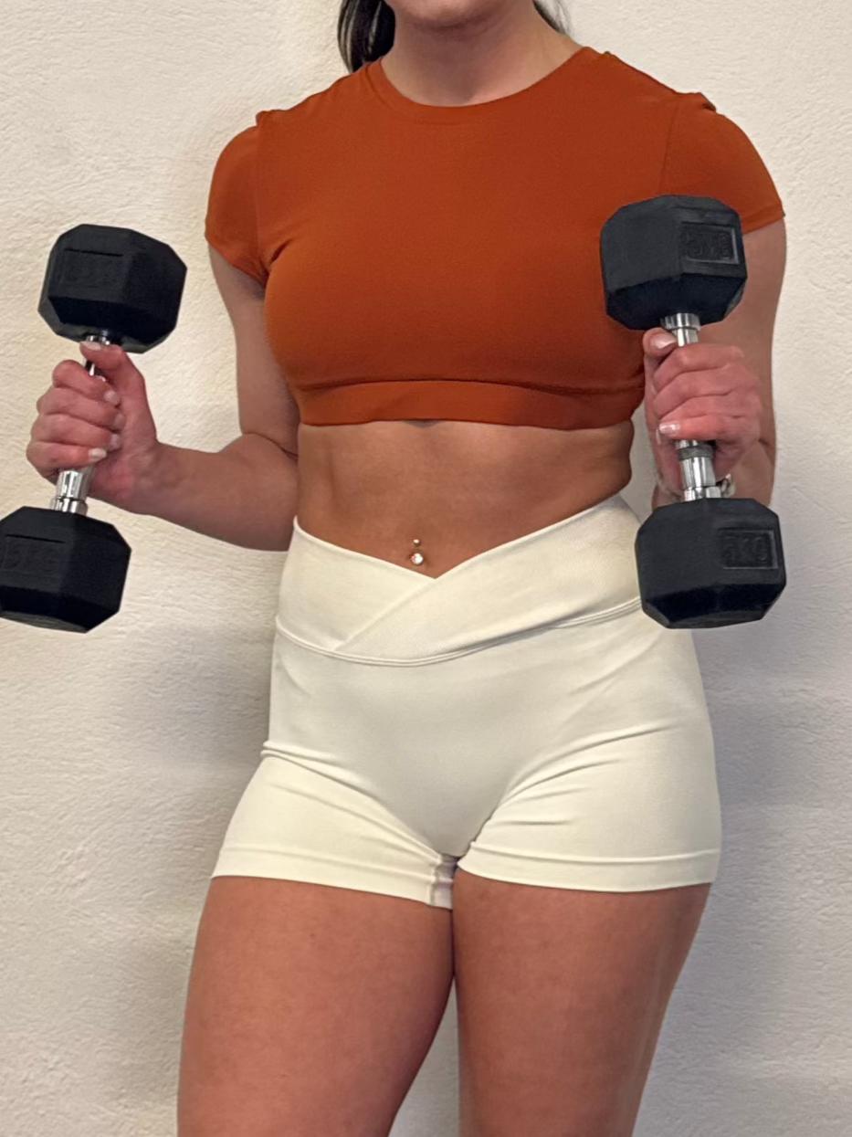 The Cropped Backless Tee