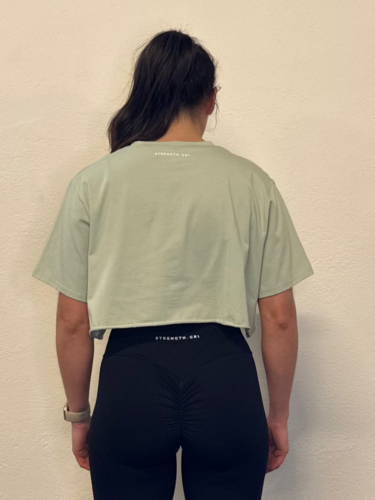 Cropped Oversized Tee
