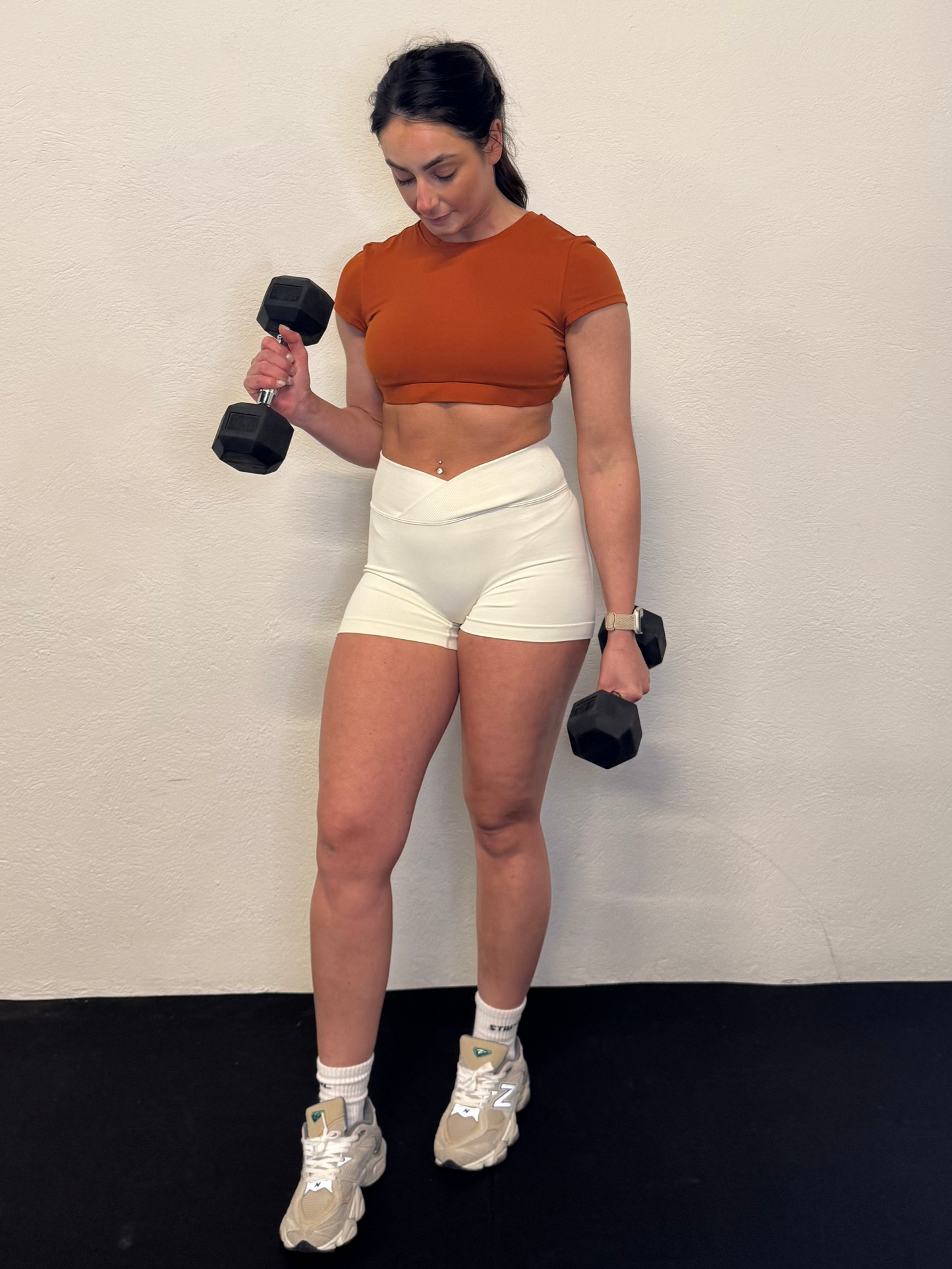 The Cropped Backless Tee